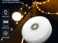 Guirlande lumineuse solaire étanche couleur Blanc